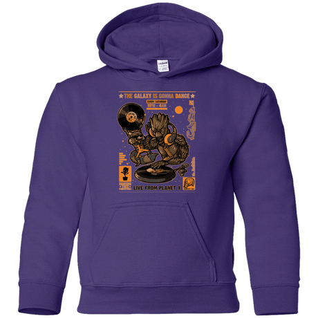 Sweatshirts Purple / YS GALAXY GIG Youth Hoodie