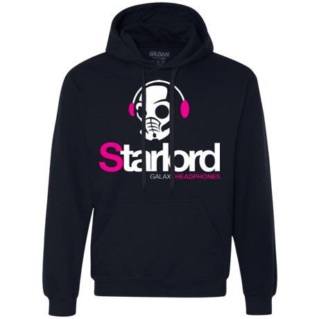 Sweatshirts Navy / Small Galaxy Headphones Premium Fleece Hoodie