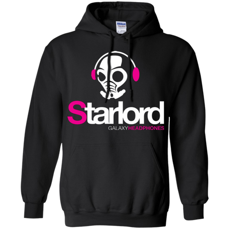 Sweatshirts Black / Small Galaxy Headphones Pullover Hoodie