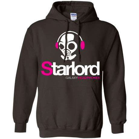 Sweatshirts Dark Chocolate / Small Galaxy Headphones Pullover Hoodie