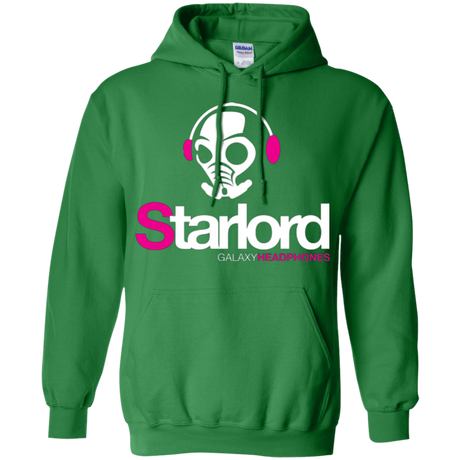 Sweatshirts Irish Green / Small Galaxy Headphones Pullover Hoodie