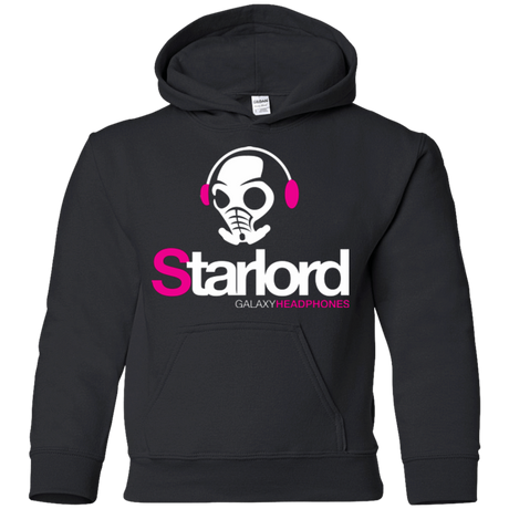Sweatshirts Black / YS Galaxy Headphones Youth Hoodie