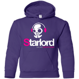 Sweatshirts Purple / YS Galaxy Headphones Youth Hoodie