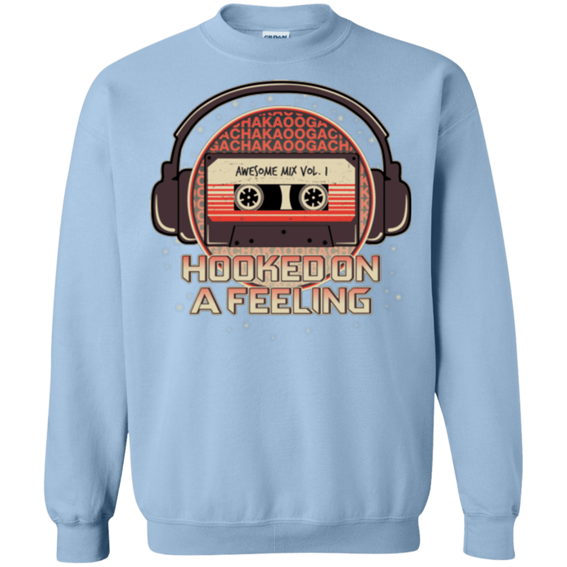 Sweatshirts Light Blue / Small Galaxy Mix Crewneck Sweatshirt