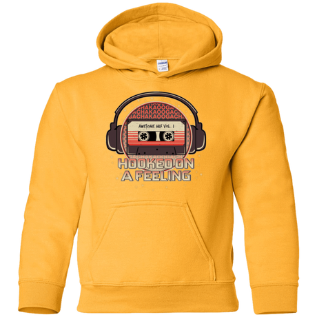 Sweatshirts Gold / YS Galaxy Mix Youth Hoodie