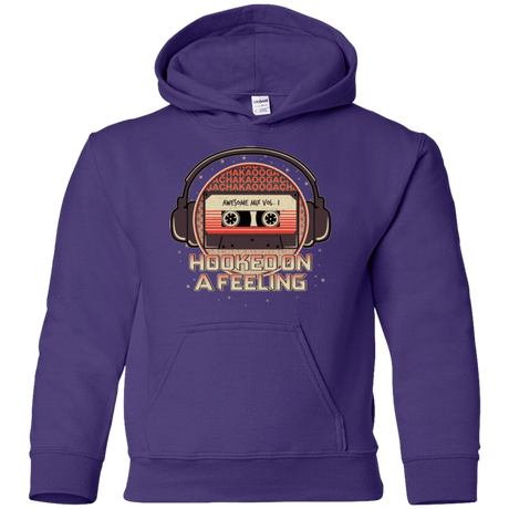 Sweatshirts Purple / YS Galaxy Mix Youth Hoodie