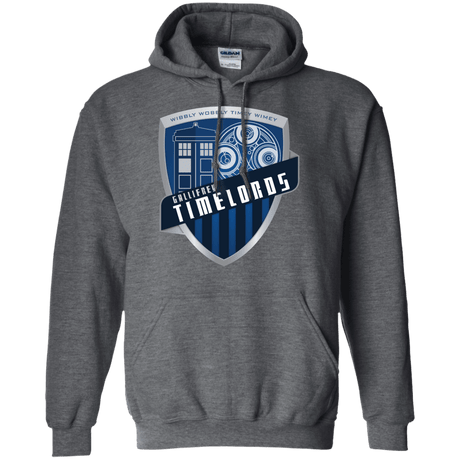 Sweatshirts Dark Heather / S Gallifrey Timelords Pullover Hoodie