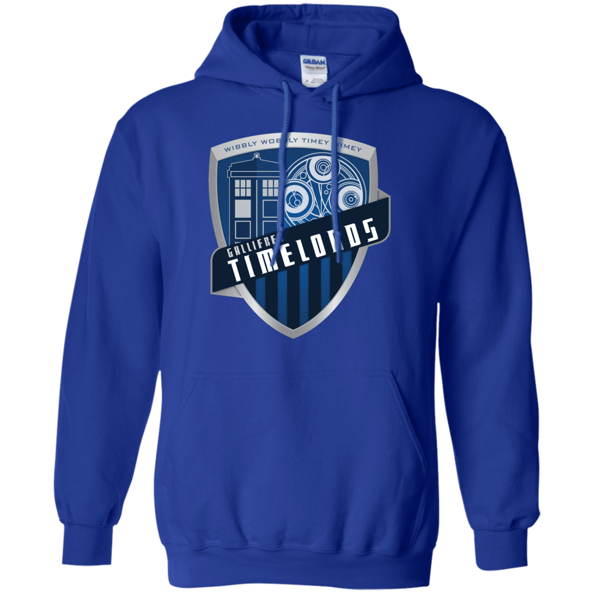 Sweatshirts Royal / S Gallifrey Timelords Pullover Hoodie