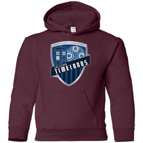 Sweatshirts Maroon / YS Gallifrey Timelords Youth Hoodie