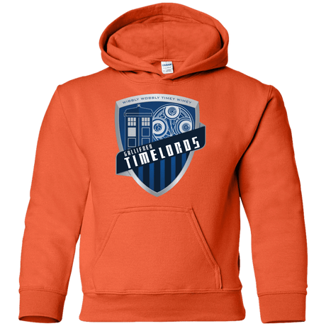 Sweatshirts Orange / YS Gallifrey Timelords Youth Hoodie