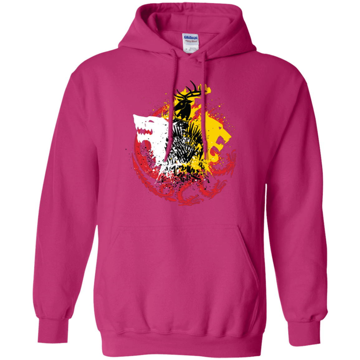 Sweatshirts Heliconia / Small GAME OF COLORS Pullover Hoodie
