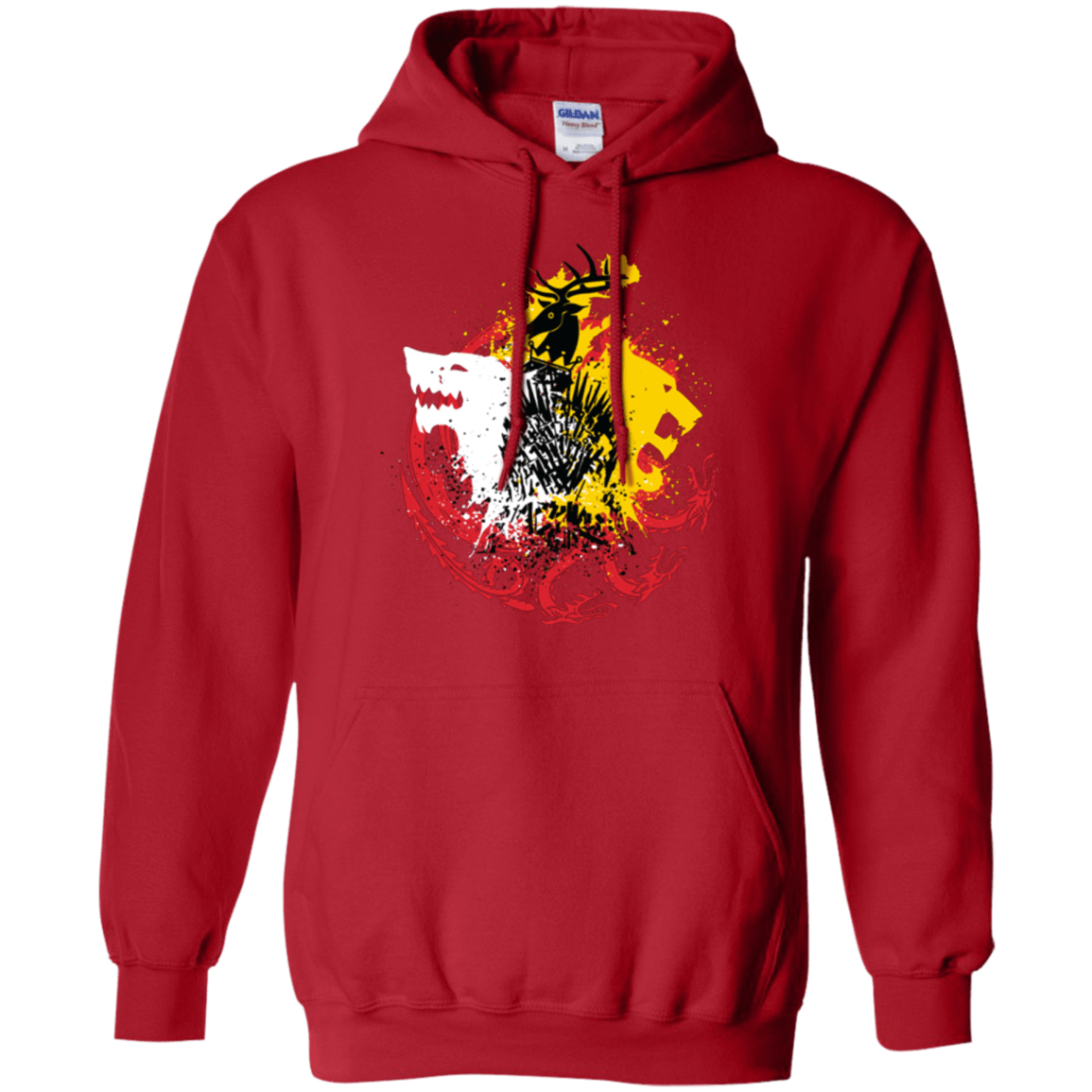Sweatshirts Red / Small GAME OF COLORS Pullover Hoodie