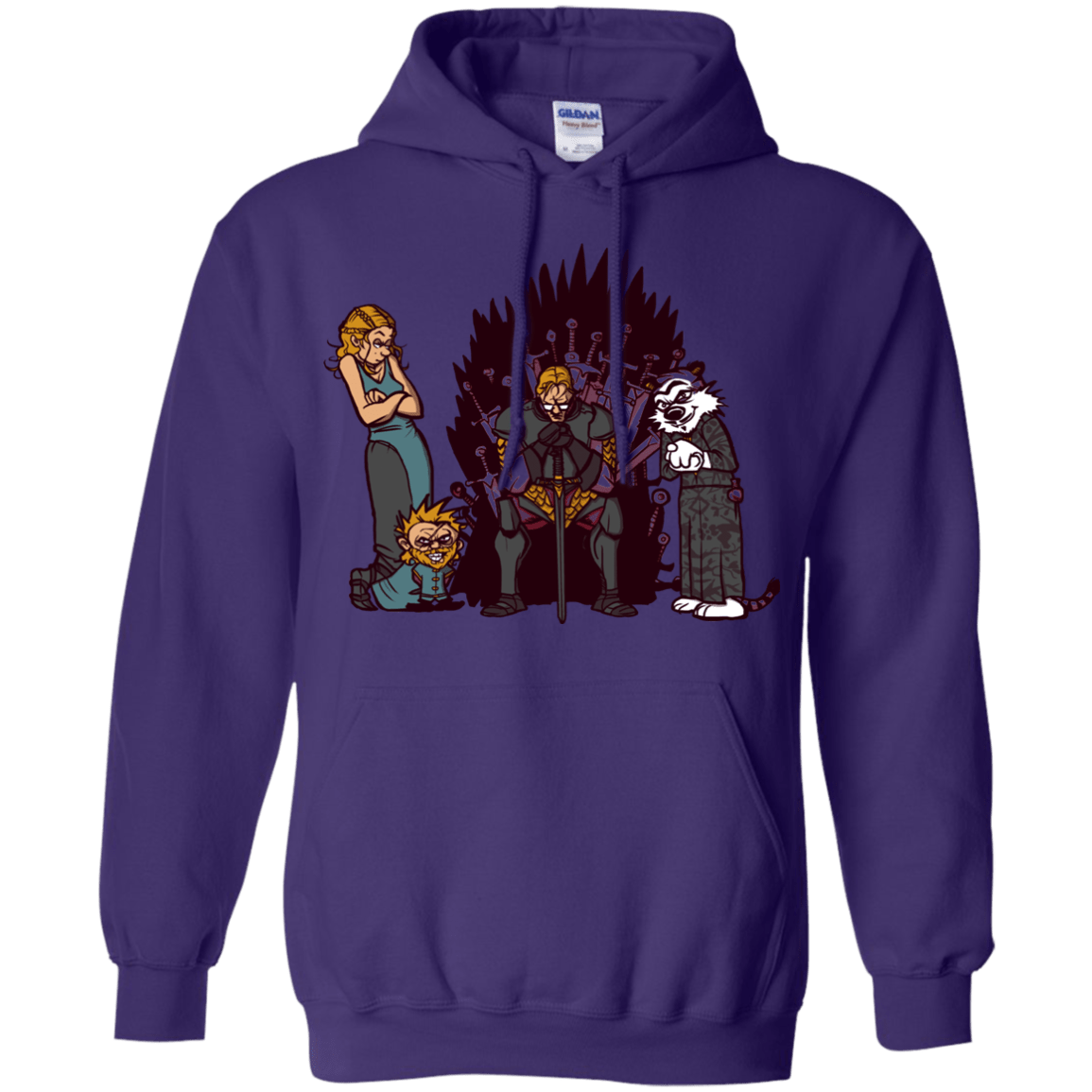Sweatshirts Purple / S Game Of Conspiracy Pullover Hoodie