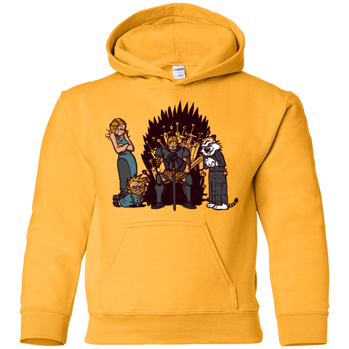 Sweatshirts Gold / YS Game Of Conspiracy Youth Hoodie