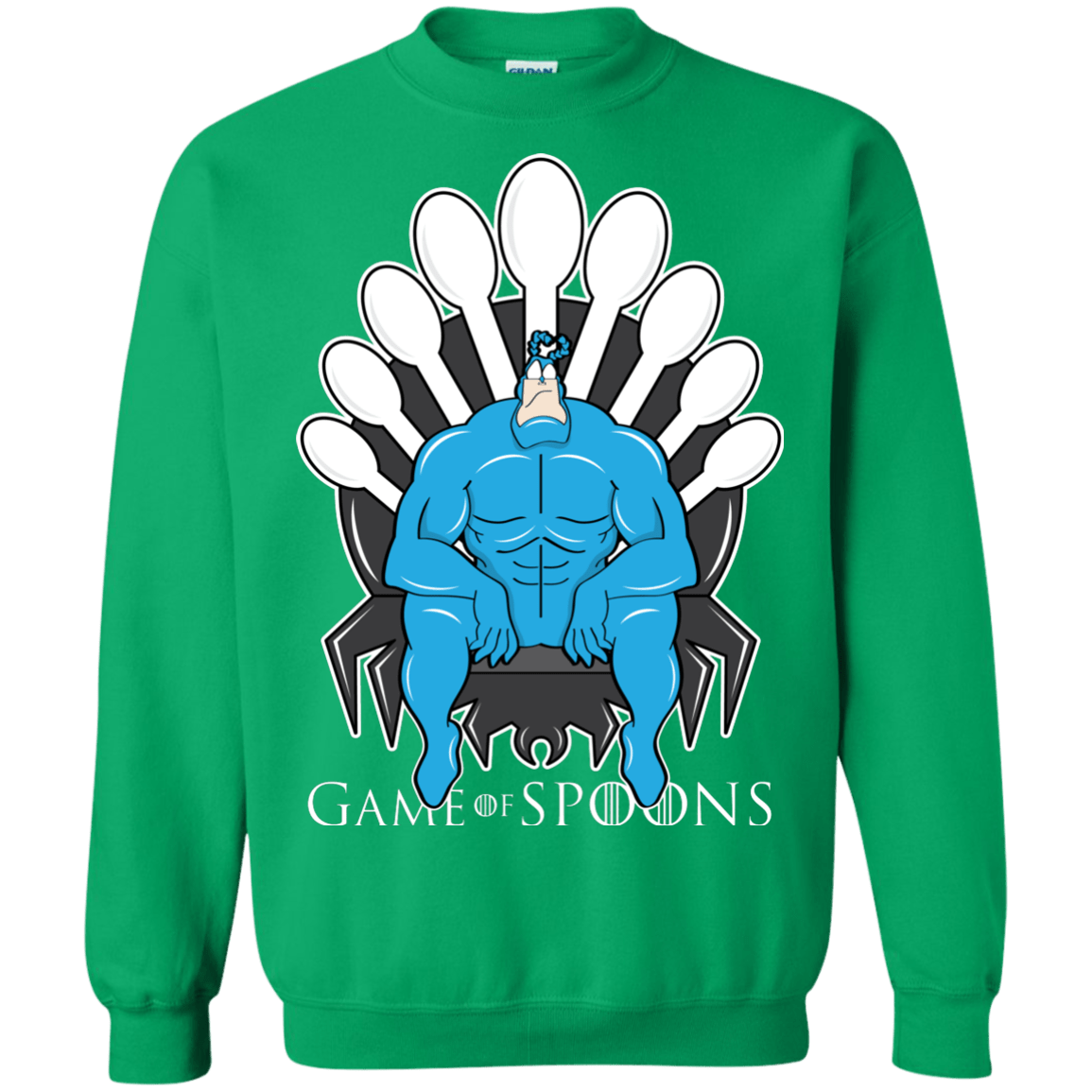 Sweatshirts Irish Green / Small Game of Spoons Crewneck Sweatshirt