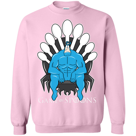 Sweatshirts Light Pink / Small Game of Spoons Crewneck Sweatshirt