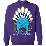 Sweatshirts Purple / Small Game of Spoons Crewneck Sweatshirt