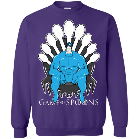Sweatshirts Purple / Small Game of Spoons Crewneck Sweatshirt