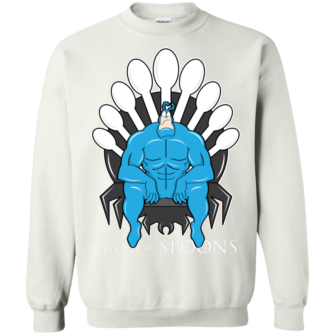 Sweatshirts White / Small Game of Spoons Crewneck Sweatshirt