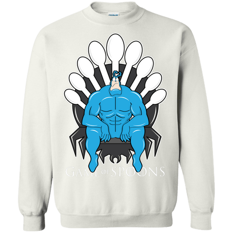 Sweatshirts White / Small Game of Spoons Crewneck Sweatshirt