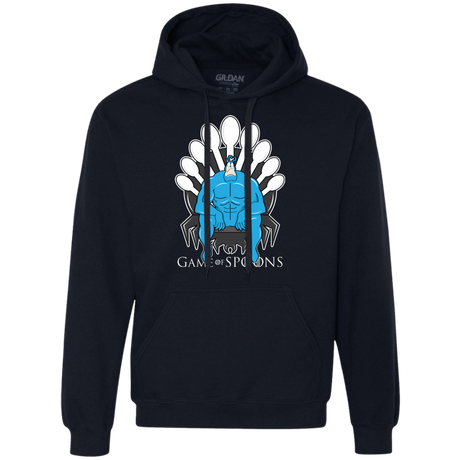 Sweatshirts Navy / Small Game of Spoons Premium Fleece Hoodie