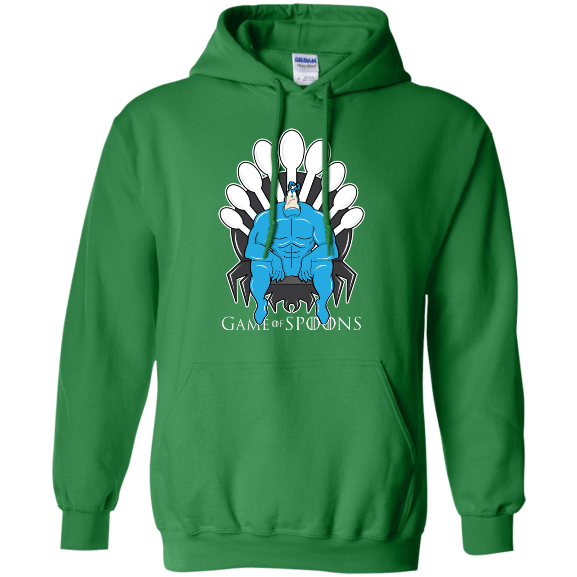 Sweatshirts Irish Green / Small Game of Spoons Pullover Hoodie