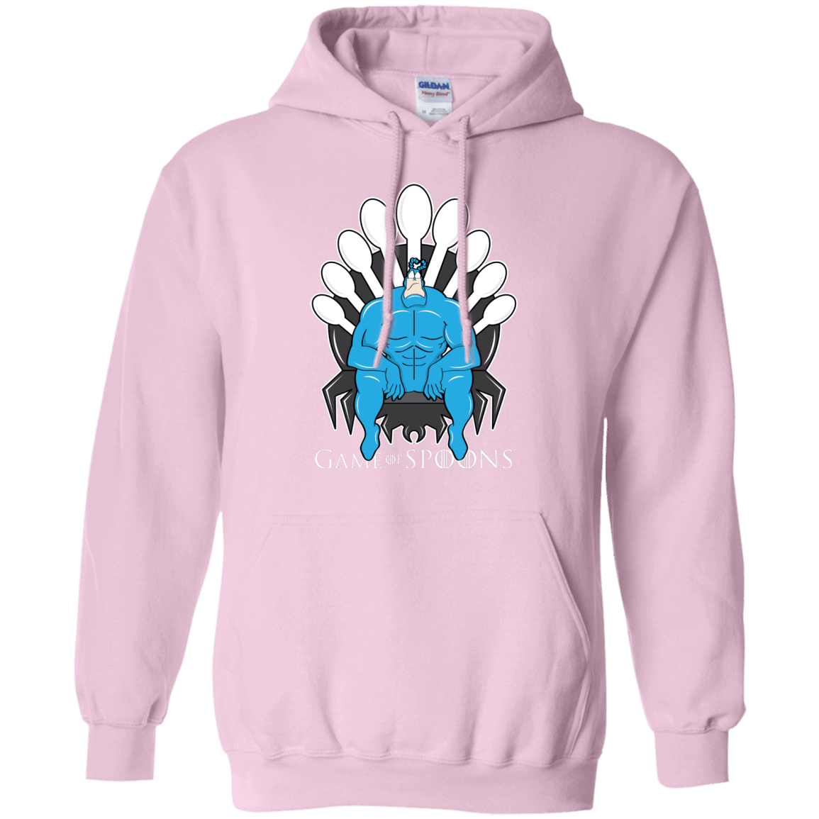 Sweatshirts Light Pink / Small Game of Spoons Pullover Hoodie