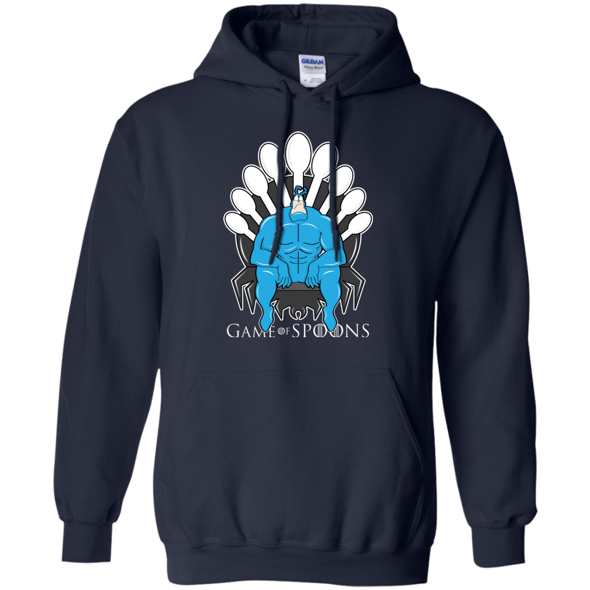 Sweatshirts Navy / Small Game of Spoons Pullover Hoodie