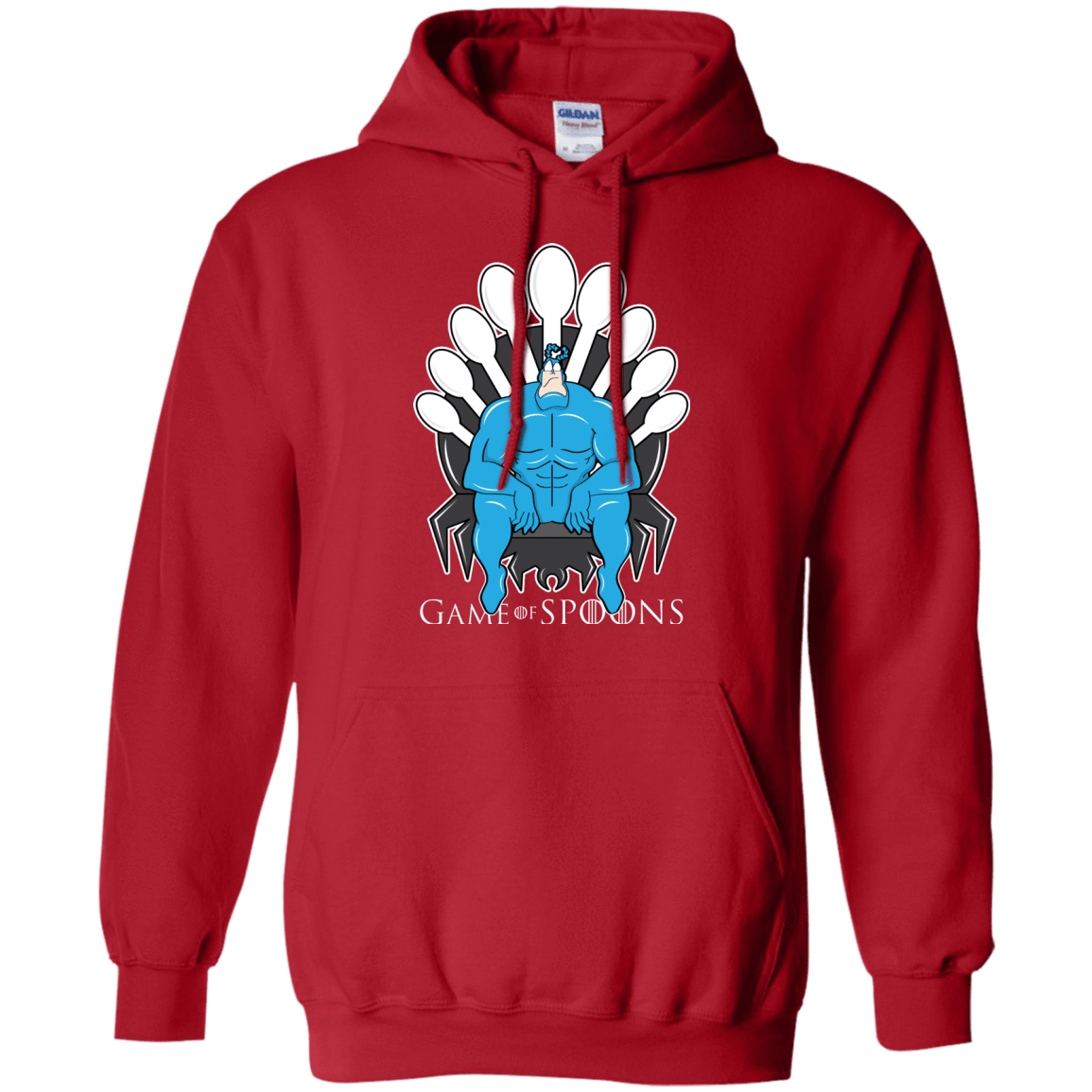 Sweatshirts Red / Small Game of Spoons Pullover Hoodie