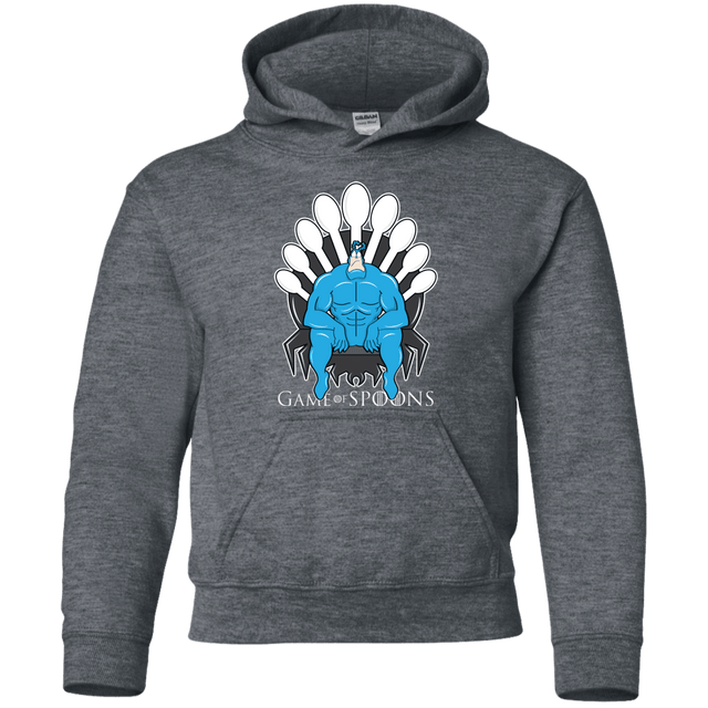 Sweatshirts Dark Heather / YS Game of Spoons Youth Hoodie