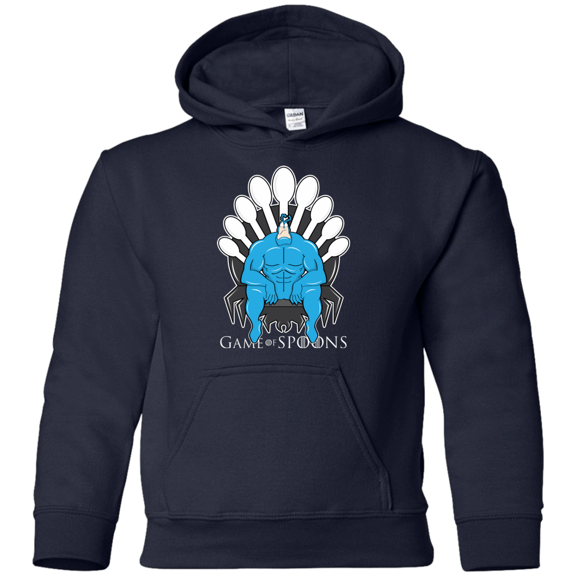 Sweatshirts Navy / YS Game of Spoons Youth Hoodie