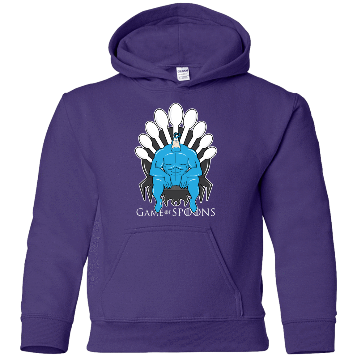 Sweatshirts Purple / YS Game of Spoons Youth Hoodie