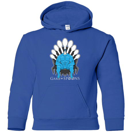 Sweatshirts Royal / YS Game of Spoons Youth Hoodie