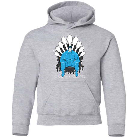 Sweatshirts Sport Grey / YS Game of Spoons Youth Hoodie