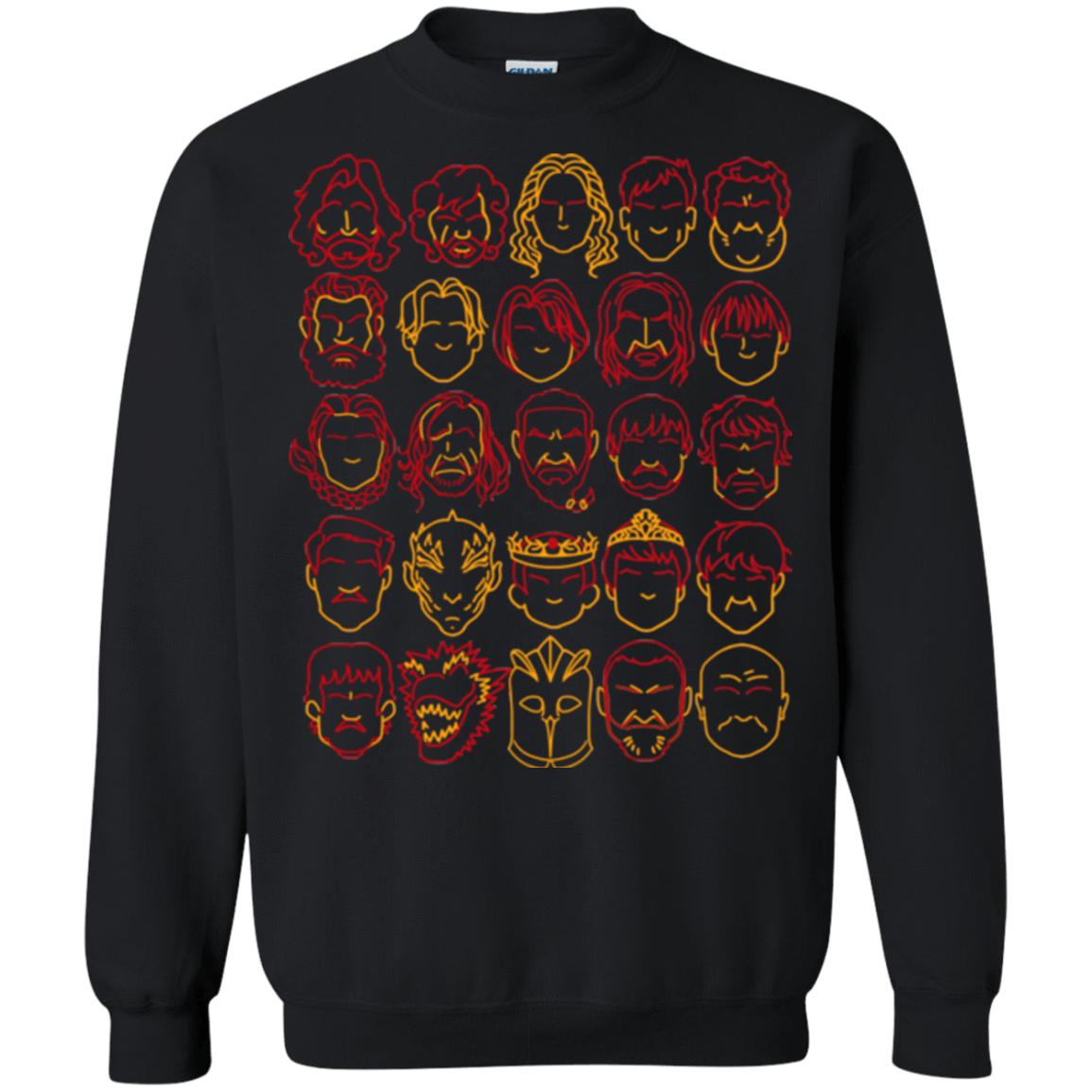 Sweatshirts Black / Small Game of Thrones Minimalism Crewneck Sweatshirt