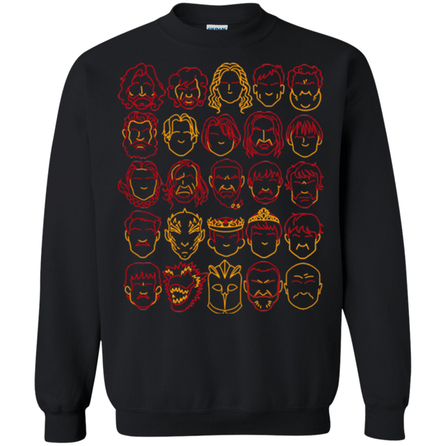 Sweatshirts Black / Small Game of Thrones Minimalism Crewneck Sweatshirt