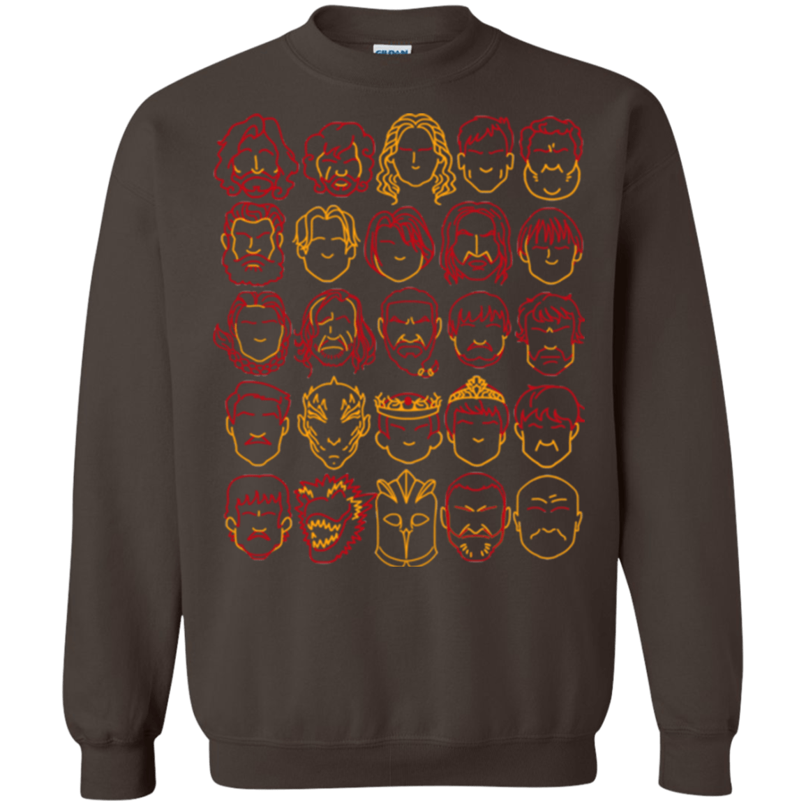 Sweatshirts Dark Chocolate / Small Game of Thrones Minimalism Crewneck Sweatshirt