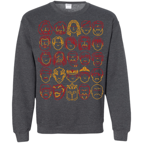 Sweatshirts Dark Heather / Small Game of Thrones Minimalism Crewneck Sweatshirt