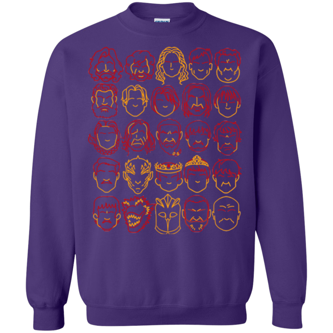 Sweatshirts Purple / Small Game of Thrones Minimalism Crewneck Sweatshirt