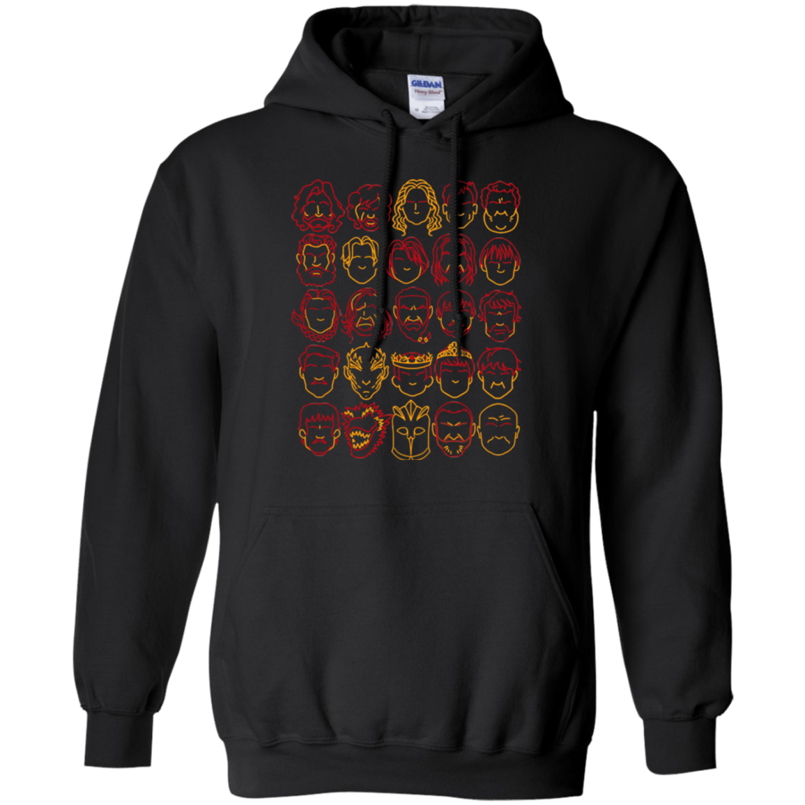 Sweatshirts Black / Small Game of Thrones Minimalism Pullover Hoodie