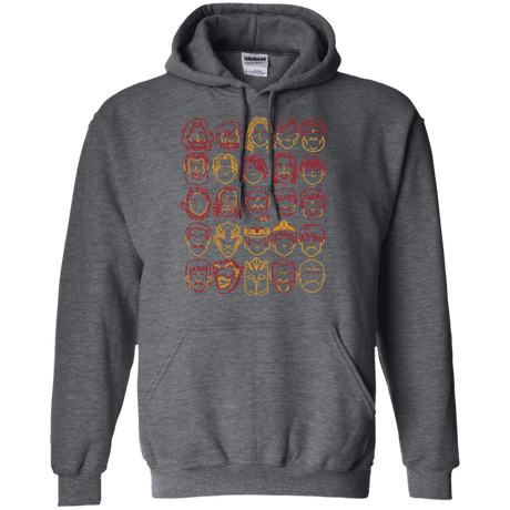 Sweatshirts Dark Heather / Small Game of Thrones Minimalism Pullover Hoodie