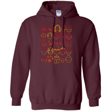 Sweatshirts Maroon / Small Game of Thrones Minimalism Pullover Hoodie