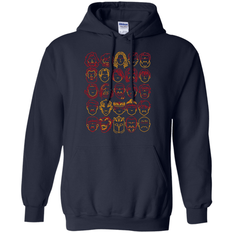 Sweatshirts Navy / Small Game of Thrones Minimalism Pullover Hoodie