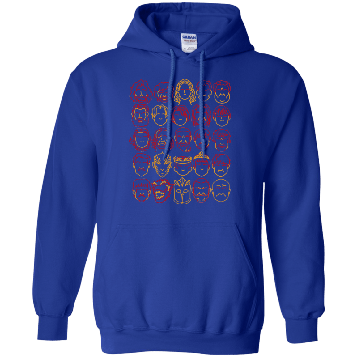 Sweatshirts Royal / Small Game of Thrones Minimalism Pullover Hoodie