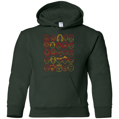 Sweatshirts Forest Green / YS Game of Thrones Minimalism Youth Hoodie