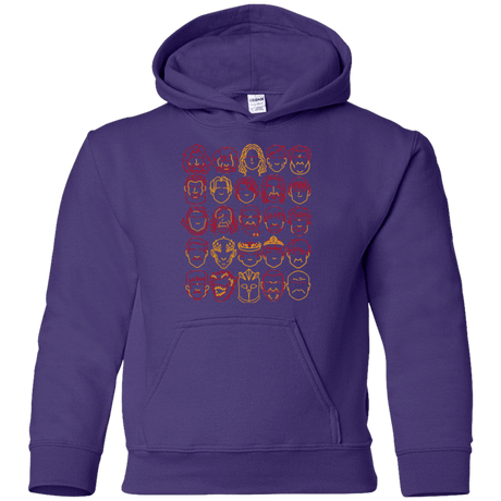 Sweatshirts Purple / YS Game of Thrones Minimalism Youth Hoodie