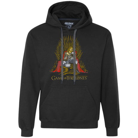 Sweatshirts Black / Small Game of Thrones Premium Fleece Hoodie