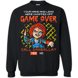 Sweatshirts Black / S Game Over Crewneck Sweatshirt