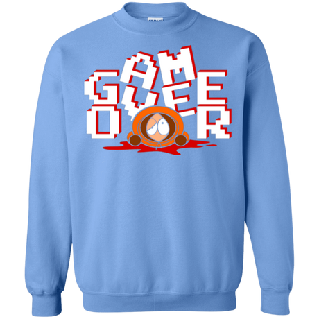 Sweatshirts Carolina Blue / Small Game over Crewneck Sweatshirt