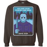 Sweatshirts Dark Chocolate / S Game Over Crewneck Sweatshirt